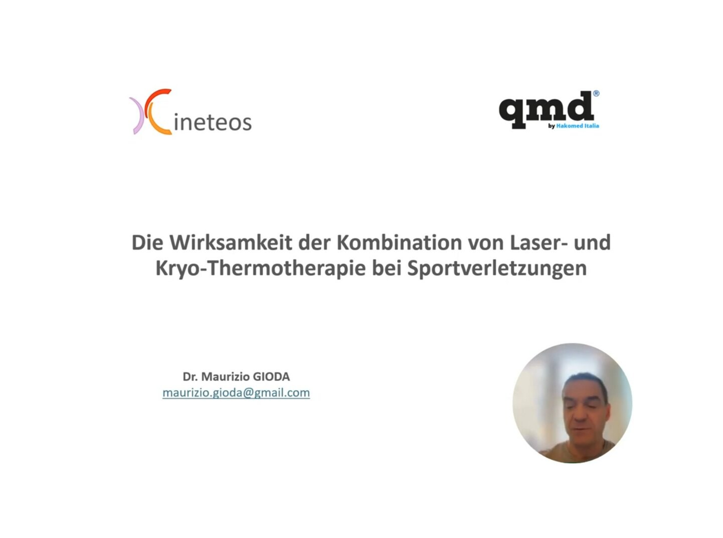 Einsatz von Laser- und Kryo-Therapie bei Sportverletzungen – mit Maurizio Gioda