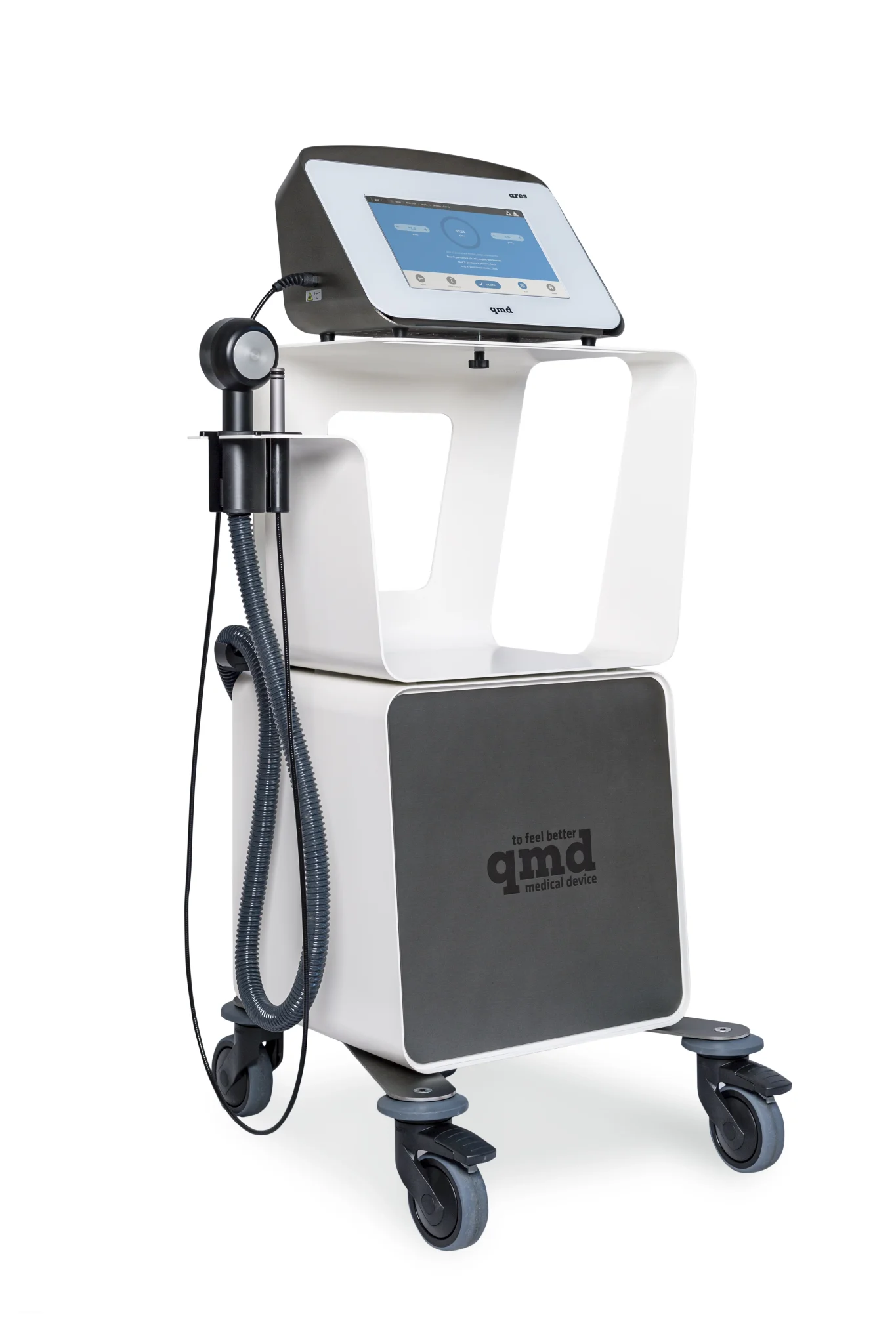 qmd® ares cryo-thermal – sistema combinato per laserterapia e cryo-termoterapia